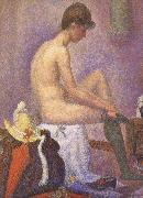 Georges Seurat, The Post of Woman